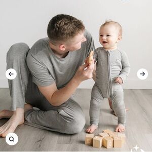 Little Sleepies Gray Pajama Bottoms Medium